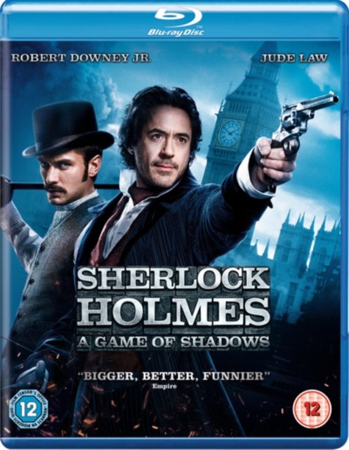 Cover for Sherlock Holmes 2 Game of Shad · Sherlock Holmes - A Game Of Shadows (Blu-ray) (2012)