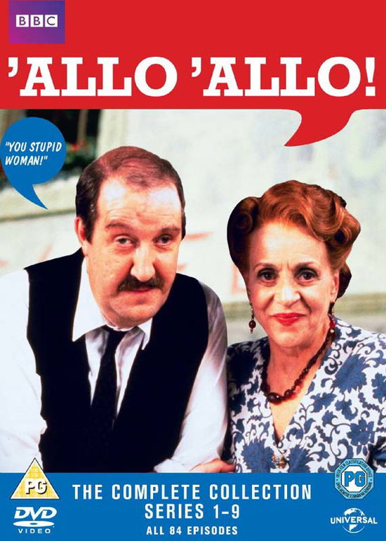 Cover for Allo Allo Series 1 to 9 Complete Collection (DVD) (2015)