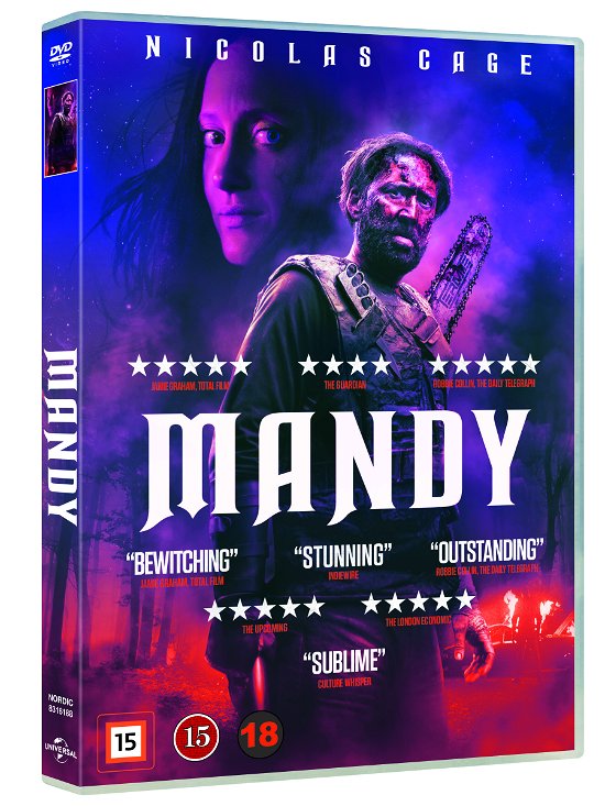 Cover for Nicholas Cage · Mandy (DVD) (2018)