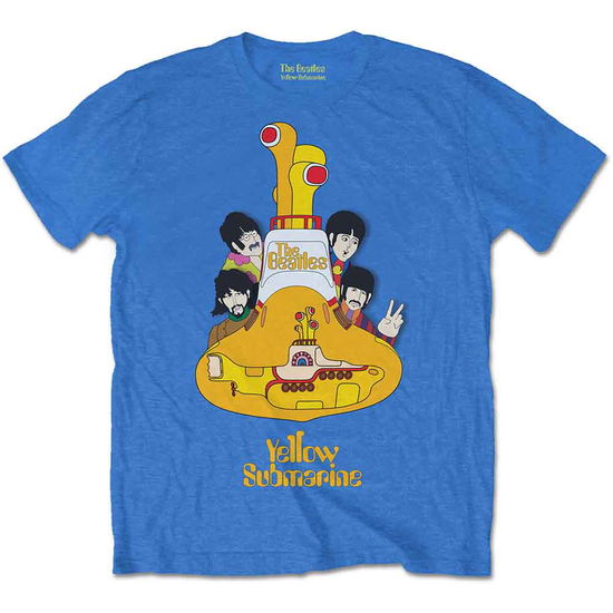 The Beatles Unisex T-Shirt: Yellow Submarine Sub Sub - The Beatles - Mercancía - ROCK OFF - 5056170671880 - 