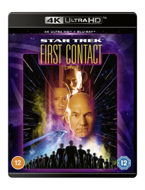 Cover for Star Trek Vii First Contact Uhd BD · Star Trek VIII - First Contact (4K Ultra HD) (2023)