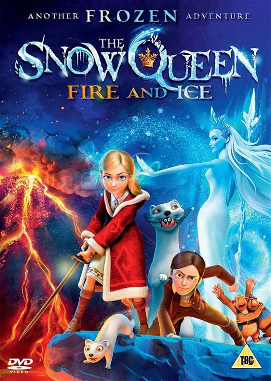 Cover for The Snow Queen - Fire and Ice · The Snow Queen 3 - Fire and Ice (DVD) (2019)