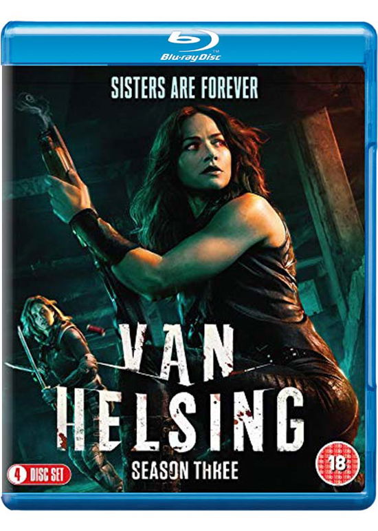 Cover for Van Helsing Season 3 Bluray · Van Helsing: Season 3 (Blu-Ray) (2020)