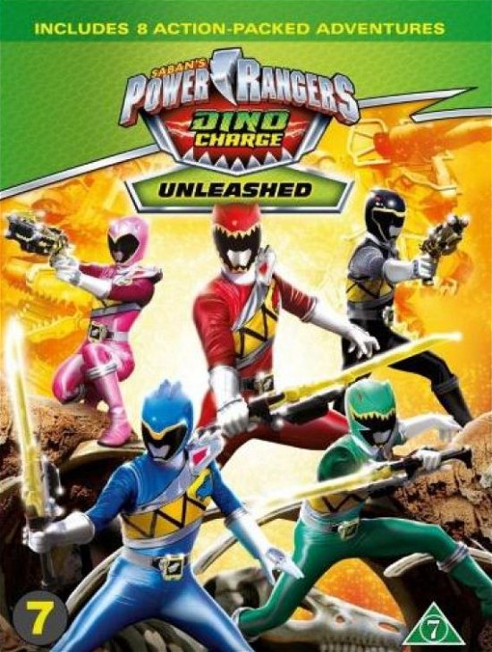 Cover for Power Rangers · Dino Charge - Unleashed (DVD) (2016)