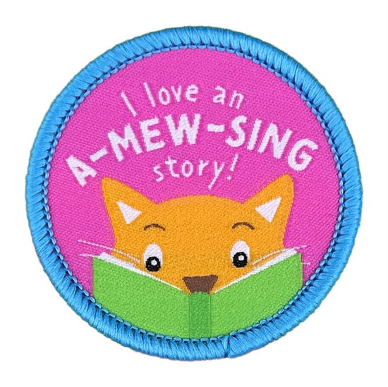 Cover for Pawprint Family · I Love an A-mew-sing Story Sew On Patch (MERCH) (2025)