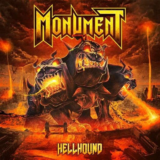 Cover for Monument · Hellhound (Ltd.digi) (CD) [Bonus Tracks edition] [Digipak] (2018)