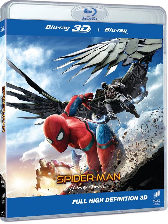 Cover for Spider-Man · Spider-Man: Homecoming (3D Blu-ray/BD) [3D edition] (2017)