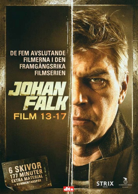 Cover for Johan Falk · Box  3 - Afsnit 13-17 (DVD) (2018)
