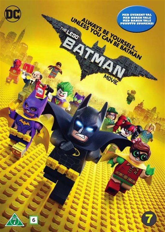 Cover for The Lego Batman Movie (DVD) (2017)