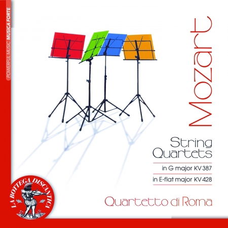 Cover for Mozart Wolfgang Amadeus · Quartetto Per Archi K 387, K 428 (CD) (2015)