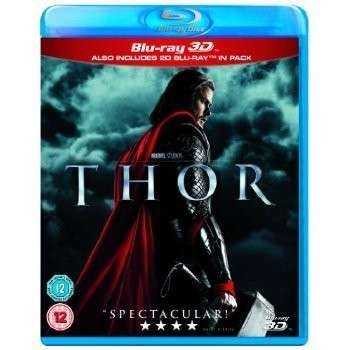 Thor 3D+2D - Thor - Elokuva - Walt Disney - 8717418413880 - maanantai 7. lokakuuta 2013