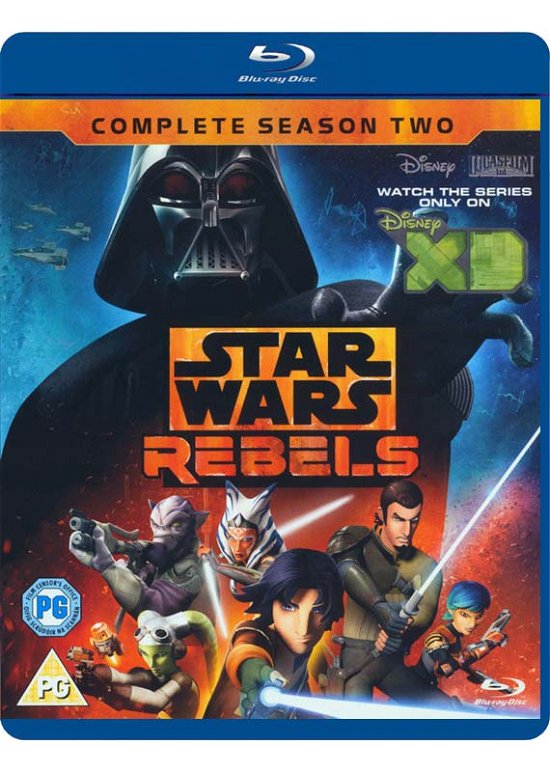 Cover for Star Wars Rebels Season 2 BD · Star Wars Rebels Season 2 (Blu-ray) (2016)