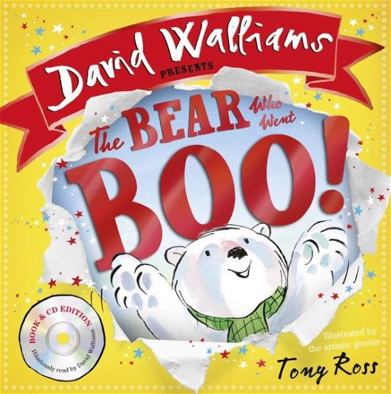 Cover for David Walliams · The Bear Who Went Boo!: Book &amp; CD (Bog) (2016)
