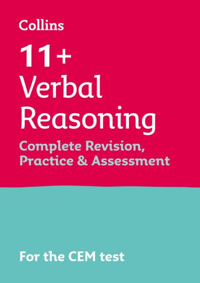 11+ Verbal Reasoning Complete Revision, Practice & Assessment for CEM: For the 2024 Cem Tests - Collins 11+ Practice - Collins 11+ - Książki - HarperCollins Publishers - 9780008398880 - 3 września 2020