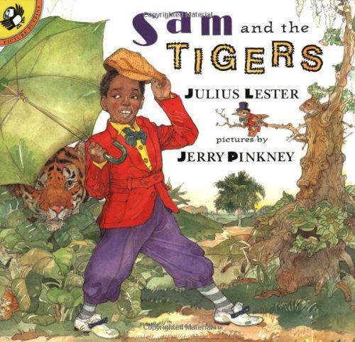 Cover for Julius Lester · Sam and the Tigers: a Retelling of 'little Black Sambo' (Picture Puffins) (Paperback Bog) [Reprint edition] (2000)