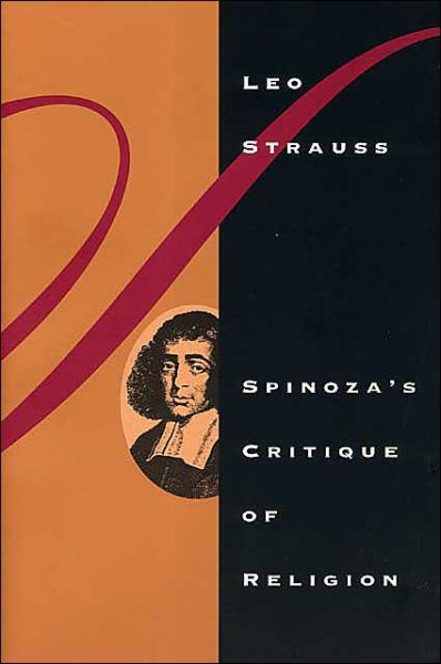 Cover for Leo Strauss · Spinoza's Critique of Religion (Paperback Book) [New edition] (1997)