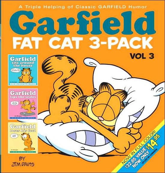 Cover for Jim Davis · Garfield Fat Cat 3-Pack #3: A Triple Helping of Classic GARFIELD Humor Vol 3 - Garfield (Pocketbok) [Colorized edition] (2007)