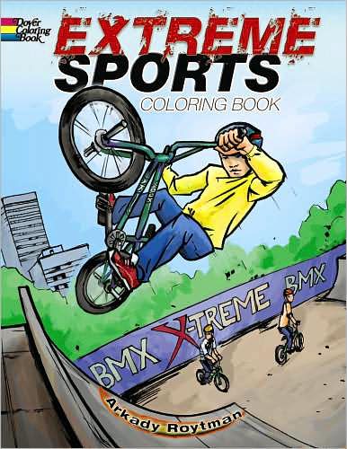 Cover for Arkady Roytman · Extreme Sports Coloring Book - Dover Coloring Books (Paperback Book) (2009)