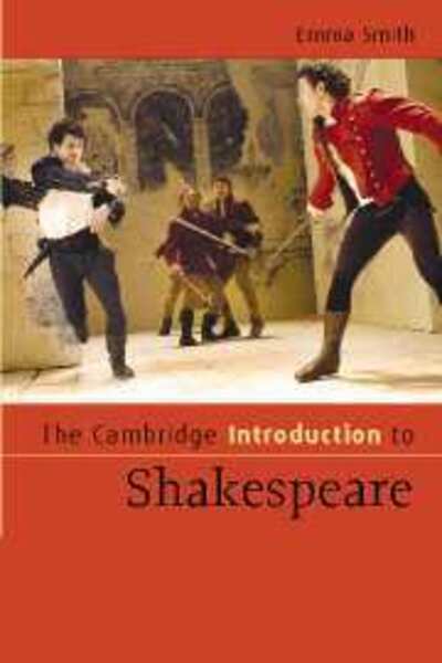 Cover for Smith, Emma (University of Oxford) · The Cambridge Introduction to Shakespeare - Cambridge Introductions to Literature (Paperback Book) (2007)