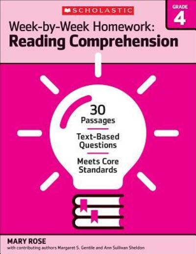 Cover for Mary Rose · Week-by-Week Homework : Reading Comprehension Grade 4 30 Passages ? Text-based Questions ? Meets Core Standards (Paperback Book) (2016)