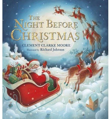 Cover for Clement C Y Moore · The Night Before Christmas (Paperback Bog) (2014)