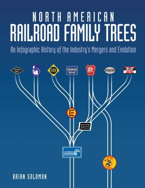 Cover for Brian Solomon · North American Railroad Family Trees: An Infographic History of the Industry's Mergers and Evolution (Gebundenes Buch) [First edition] (2013)