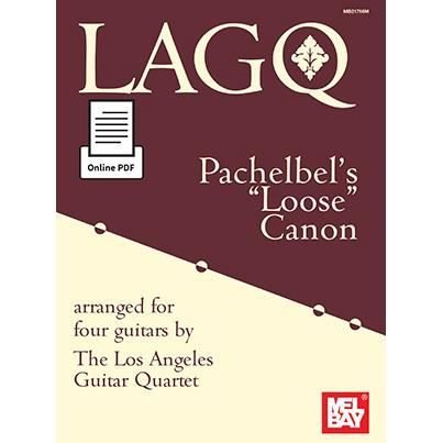 Cover for Los Angeles Guitar Quartet · LAGQ : Pachelbel's Loose Canon (Pocketbok) (2015)