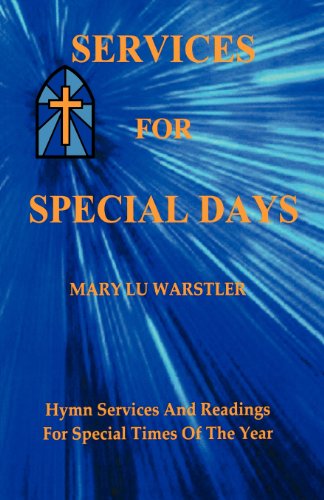 Cover for Mary Lu Warstler · Services for Special Days (Paperback Book) (2006)