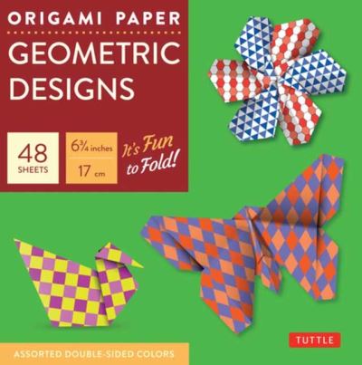 Cover for Origami Paper Geometric Prints Pa (Book) (2021)