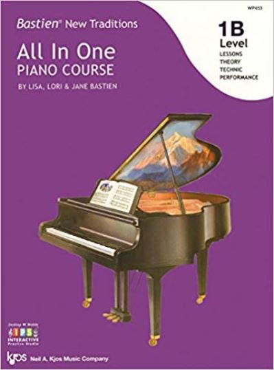 Cover for Jane Bastien · Bastien All in One Piano Course Level 1B - Bastien New Traditions (Sheet music) (2016)