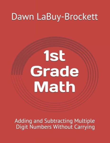 Cover for Dawn Labuy-brockett · 1st Grade Math (Paperback Bog) (2019)