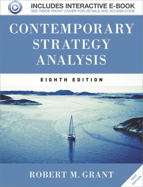 Cover for Grant · Contemporary Strategy Analysis (Book) [8 Rev edition] (2012)