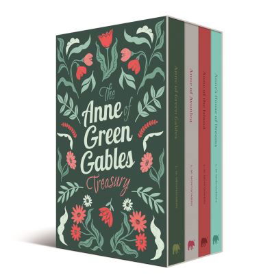 Cover for L. M. Montgomery · The Anne of Green Gables Treasury: Deluxe 4-Book Hardback Boxed Set (Bok) (2022)