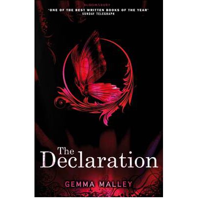 The Declaration - Gemma Malley - Books - Bloomsbury Publishing PLC - 9781408836880 - November 8, 2012