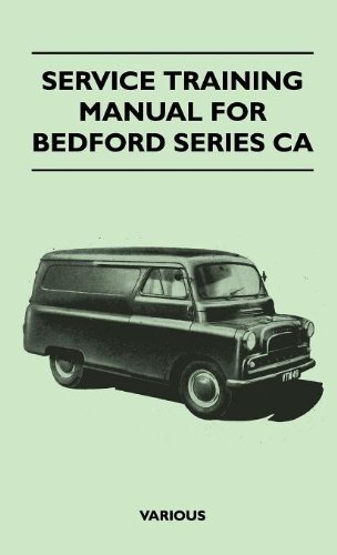 Cover for Service Training Manual for Bedford Series Ca (Hardcover Book) (2010)