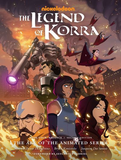 Cover for Michael Dante DiMartino · The Legend of Korra: The Art of the Animated Series - Book 4: Balance (Hardcover Book) [Second edition] (2022)