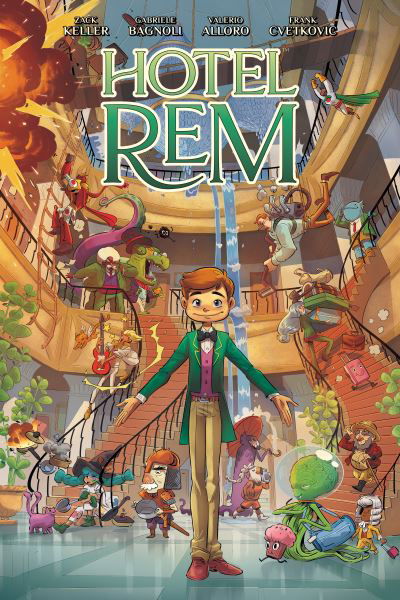 Hotel REM - Zack Keller - Books - Dark Horse Comics,U.S. - 9781506734880 - June 20, 2023