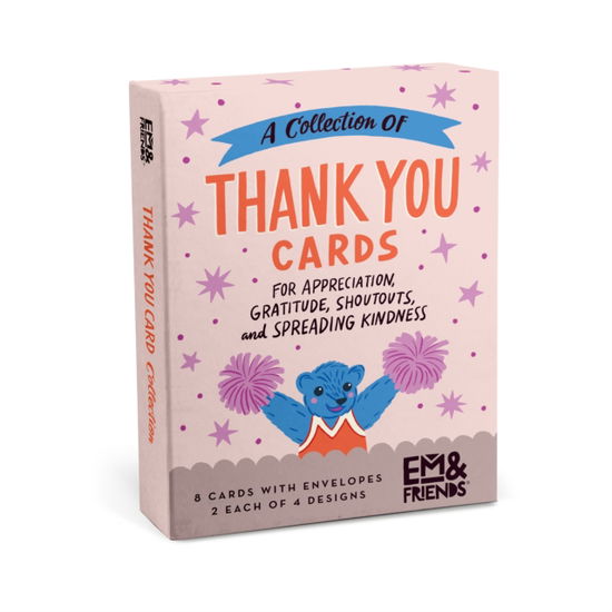 Cover for Em   Friends · Em &amp; Friends Boxed Thank You Cards, Box of 8 Assorted (Flashcards) (2022)