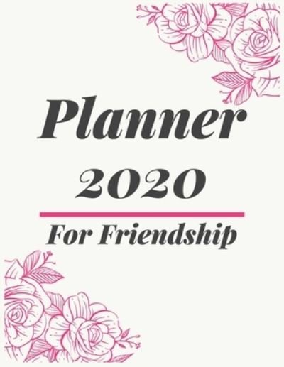 Cover for Aj Books Gallery · Planner 2020 for Friendship (Pocketbok) (2019)