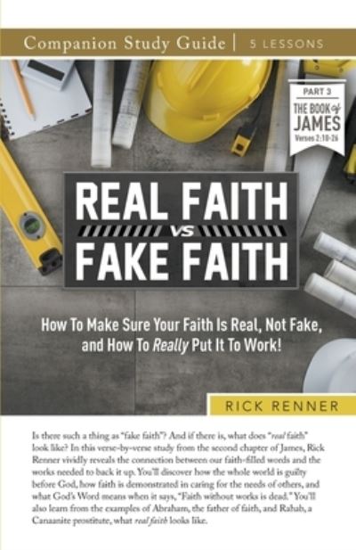 Cover for Rick Renner · Real Faith vs. Fake Faith Study Guide (Paperback Book) (2022)