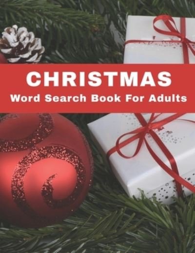 Cover for NZActivity Publisher · Christmas Word Search Book For Adults (Paperback Book) (2019)