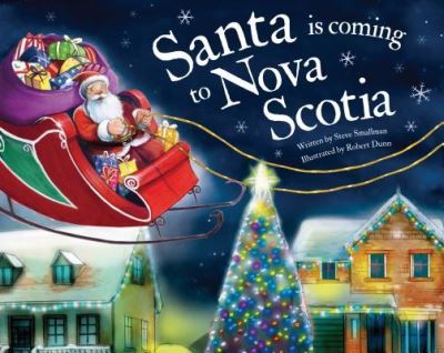 Cover for Steve Smallman · Santa is Coming to Nova Scotia (Hardcover Book) (2019)