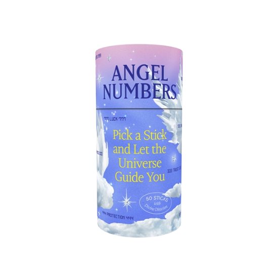 Angel Numbers: Pick a Stick and Let the Universe Guide You—50 Sticks with Divine Direction - Chronicle Books - Bøker - Chronicle Books - 9781797226880 - 12. september 2024