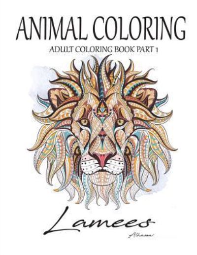 Cover for Lamees Alhassar · Animal Coloring (Paperback Book) (2017)