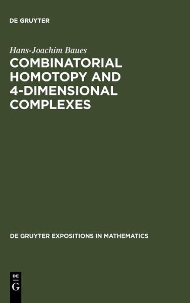 Cover for H.J. Baues · Combinatorial Homotopy (Book) (1991)