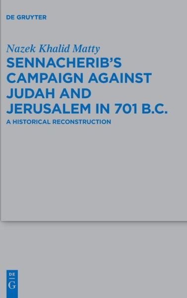 Cover for Matty · Sennacherib's Campaign Against Ju (Book) (2016)