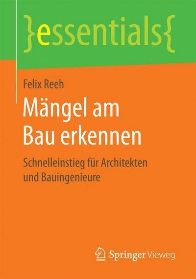 Cover for Reeh · Mängel am Bau erkennen (Bog) (2016)