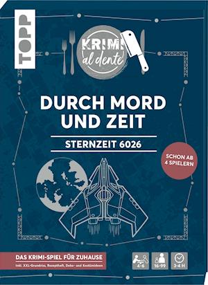 Cover for Illina Grünwald · Krimi al dente - Sternzeit 6026 - Durch Mord und Zeit (Taschenbuch) (2021)