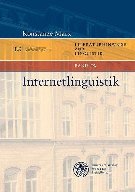 Cover for Marx · Internetlinguistik (Book) (2019)
