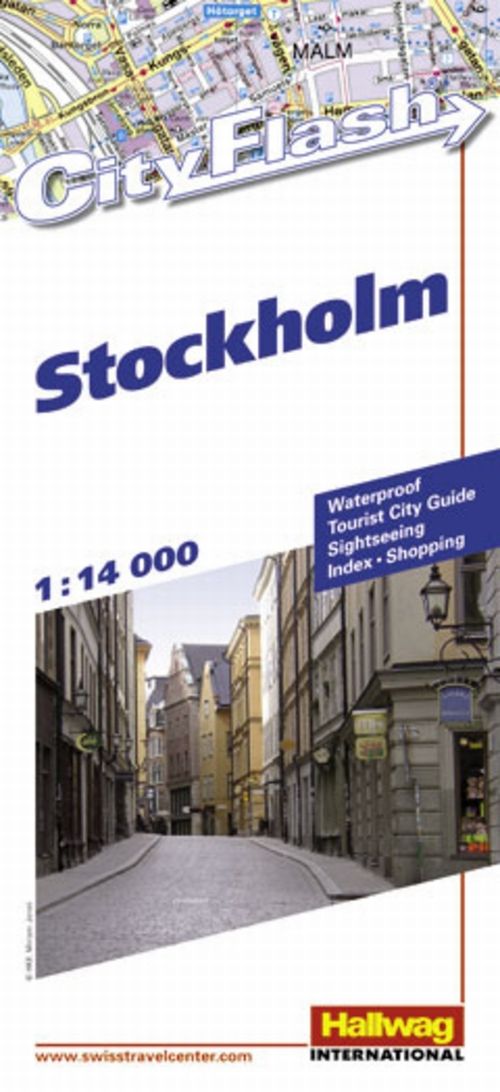 Cover for Hallwag · Stockholm (Book) [Folde ud bog] (2001)